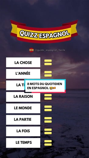 8 mots essentiels pour parler espagnol