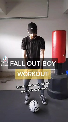 Workout credit: CardioSport. Try it at the link my bio. #falloutboy #fob #poppunk #emoo
