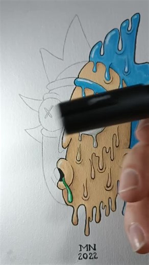 Exploring Rick's Style with Glitch Art: Part 2