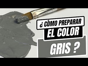 Mezcla el color Gris como un artista.