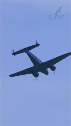 Polished Aluminium Perfection ✨ Lockheed 12A Close Pass [RAW SOUND] #short #shorts