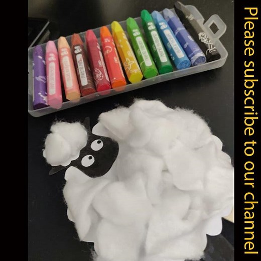 Mary Had a Little Lamb|Nursery Rhymes & Kids Songs|How to Make Paper Lambs| Make lamb craft with me