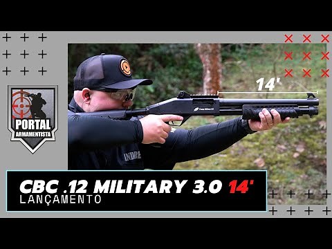 CBC .12 PUMP MILITARY 3.0 14' - LANÇAMENTO