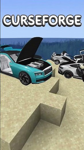 Crazy Car Mod IN MINECRAFT #minecraft