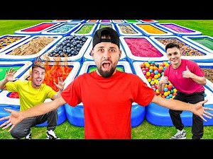 Ruleta Decide cele 10 Piscine Misterioase in care Sari ! 😳