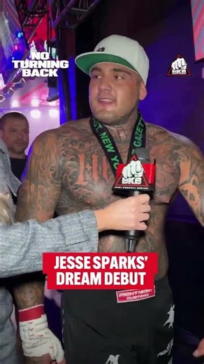 Jesse Sparks Post Fight Interview at BKB 52