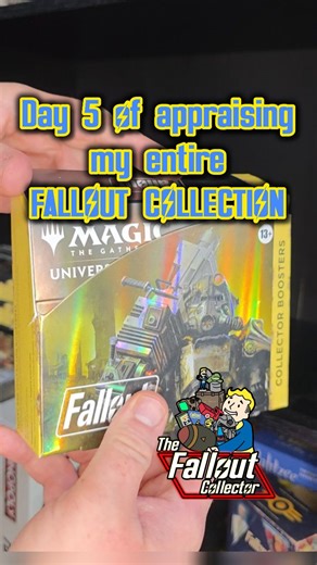 2.7K views · 307 reactions | Day 5 of appraising my entire fallout collection! Let me know what you think, what was your favorite piece? Any questions feel free to ask! #fallout #dailyvideos #day5 #falloutxmtg #bonescoffee #falloutonprime | The Fallout Collector | Facebook