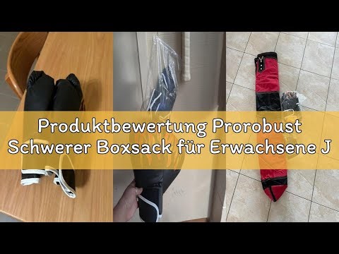 Produktbewertung Prorobust Schwerer Boxsack für Erwachsene Jugendliche Kinder mit Indoor/Garten Boxs