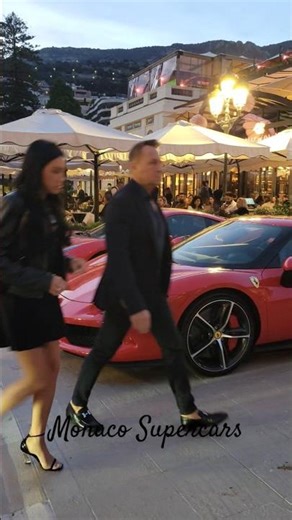 Exclusive Monte Carlo 💯 #montecarlo #bestluxury #ferrari #monacosupercars