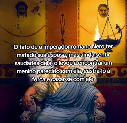 Nero Chutou Sua Segunda Esposa Até A Morte E Depois Se Casou Com Um Cara Que Se Parecia Com Ela O caso poderia ser feito de que Poppaea Sabina era o grande amor de Nero. Ele se divorciou de sua primeira esposa para se casar com ela, depois rapidamente a engravidou assim que se casaram. Então Poppaea morreu misteriosamente antes de ter seu segundo filho. Historiadores da época afirmam que Nero realmente chutou Poppaea até a morte. Os historiadores modernos são um pouco mais indulgentes e afirmam 