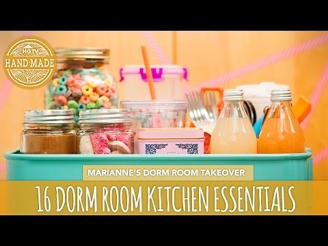 16 Back-to-School Dorm Room Ideas for Kitchen Essentials