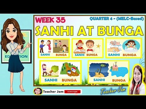 WEEK 35- KINDERGARTEN MELC-BASED LESSON | SANHI AT BUNGA
