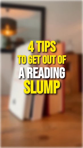 Goodreads on Instagram: "Stuck in a reading slump? Here are 4 tips from a fellow reader 💡⁠ ⁠ Our favorite one? Schedule a reading day. (And that's exactly what the weekends are for!)⁠ ⁠ 🎥: sebastian.rothstein on YouTube/TikTok"