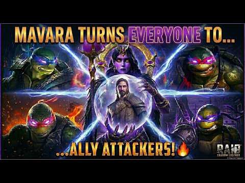 Mavara is a MUST Do! Transform All Teams into Turtles Test Server Raid: Shadow Legends
