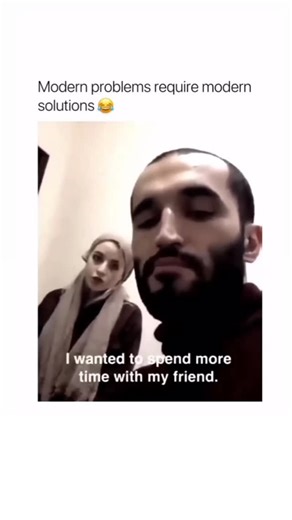 SP on Instagram: "This highly engaging, subtitled clip, titled ‘Modern problems require modern solutions,’ features a man asking his first wife her wish. She reveals a desire to spend more time with her close friend. In a sharp, deadpan pivot, he confirms her problem is ‘solved’ before introducing the friend, Sakinat, as his new second wife. This twist cleverly resolves the request for enhanced social time through integration. The post instantly achieved an explosive 4.2 million views and 750K l