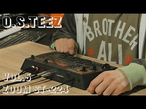 O.S.Teez's Beatmaking Vol.5 Zoom SampleTrak ST-224 (Poor Man's SP)