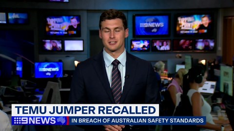 'Skin just falling off her': Girl left with burns after Temu jumper ignited