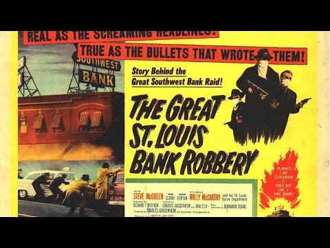 The Great St. Louis Bank Robbery - Steve McQueen - Full Movie Eng by Film&Clips