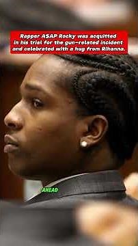 A$AP Rocky Walks Free… Courtroom Turns Into a Celebration 😳🔥 #judgejudy #fyp #judgejudy