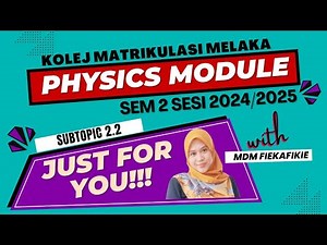 SP025: SUB 2.2 [PART 2] :Charging & discharging of capacitors | Matriculation Physics Sem 2, 24/25