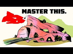 Learn to Digitally Draw Backgrounds with Form and Depth