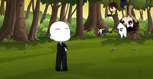 F por mi :'/ #creepypasta #slenderman #masky #ticcitoby #hoodie #gachaclub #fyp