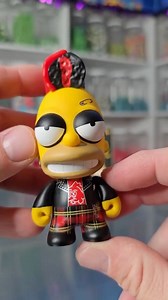 Pretty in Punk 🤘 Donut Riot Punk Homer Mini figure is in stock! 📹: @8bitcory #thesimpsons #homer #punkhomer #minifig #kidrobot | Kidrobot