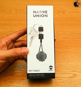 Apple Store、Native Unionのキーホールダーに取付けられるLightningケーブル「Native Union Key Lightning to USB-A Cable」を販売開始 | アクセサリ | Mac OTAKARA