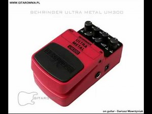 Behringer UM300 Ultra Metal :: Demo, Soundcheck