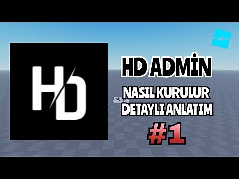 Roblox Studio | HD Admin Komutları Nasıl Eklenir ?