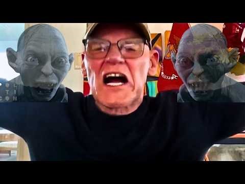 Angry Gollum Suffers Extreme TDS Meltdown