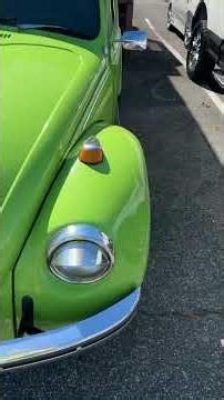 1969 Volkswagen Beetle – AutoStick, Classic Lime Green Beauty