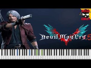 (piano cover) Devil May Cry 5 - Devil Trigger synthesia tutorial