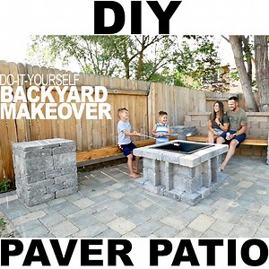 1.8M views · 347 reactions | Building a Patio Paver Firepit Area | Mr. Build It | Facebook