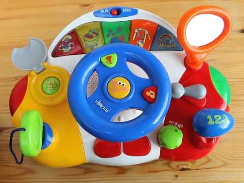 Chicco Talking Smart Driver steering wheel - functions and sounds