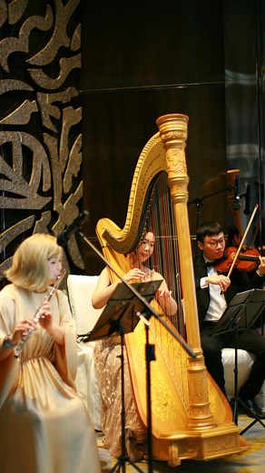 The perfect wedding begins with the perfect music. ❤️ —- www.theuphonious.com Professional harp performance for premium events and weddings. DM us now for rate card! 💌 . 💫 Performed for: Her Majesty the Queen of Belgium | Consulate General of Sweden | German National Tourist Board | Cartier | Chaumet | Bentley | Ferrari | La Mer | Shiseido | Sotheby’s | Standard Chartered | Citi | DBS | HKTDC . 🏆 Harpist achievements: Master of Arts in Music | Performed at Carnegie Hall New York, Palau de la 
