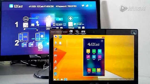 Windows 8.1 无线显示连接