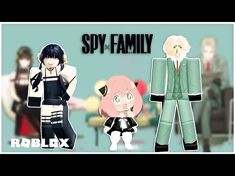 Roblox Spy x Family Outfits: Anya, Loid, Yor Cosplays