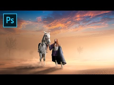Photoshop Manipulation Tutorial Desert Effect