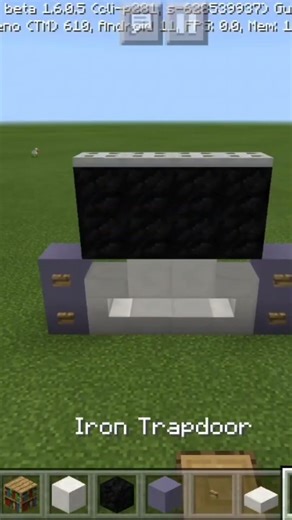Making a beautiful TV in Minecraft #shorts #minecraft