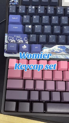 Womier keycaps set#womier #fypシ #fyp #gaming #desksetup
