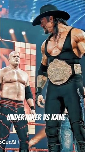 undertaker vs kane #wwe