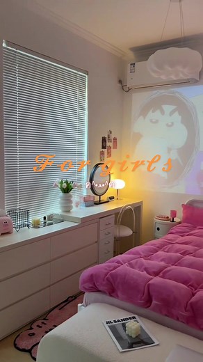 Sweet Girl Bedroom Aesthetics Room Tour | For Girls | Homemade
