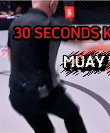 30 Seconds of Stunning Muay Thai Knockouts
