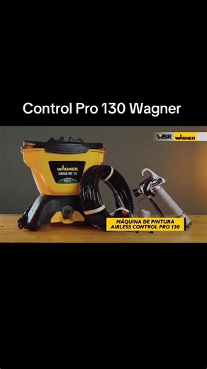 Mais velocidade, menos esforço e acabamento profissional. O Control Pro 130 entrega produtividade de verdade para quem vive de pintura. Menos névoa, mais controle e muito mais resultado na parede. 🧱🎯 #pinturaprofissional #controlpro130 #produtividade #acabamentoperfeito