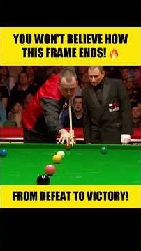 FROM THE BRINK TO WINNING THE FRAME! 🤯 Higgins vs Mark Williams | 2010 UK Final