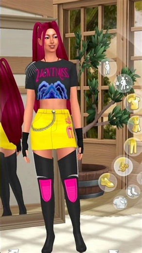 I made Mira from K-pop demon hunters in the sims 4