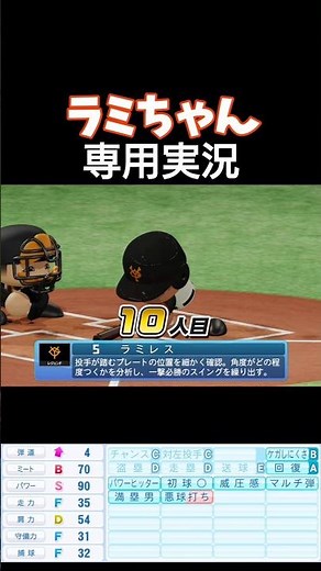 ラミレス（巨人Ver.）専用実況【パワプロ2024-2025】#パワプロ #パワプロ2024 #読売ジャイアンツ