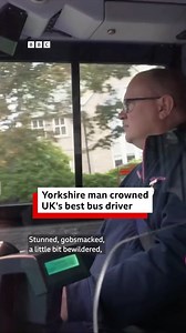 This is Britain's best bus driver. | BBC Leeds
