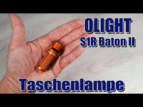 OLIGHT S1R BATON II Orange Limited Edition [Vorstellung | dertestmichel]